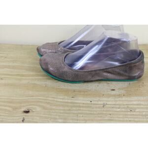 Tieks By Gavriei Ballet Flats 6 Rose Gold Glitter Lovestruck Metallic Shoes